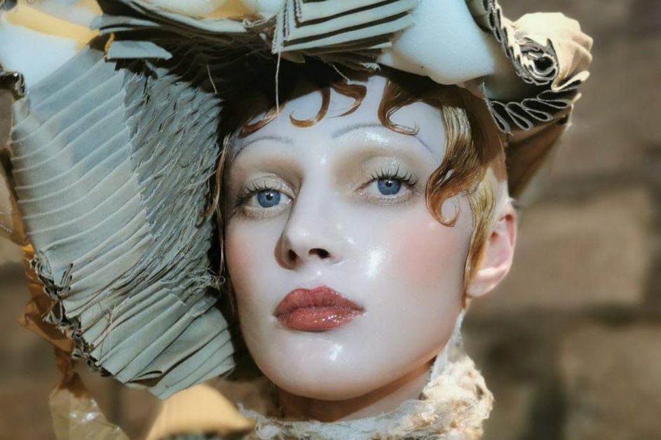 Maison Margiela Couture 2025 Makeup by Pat McGrath