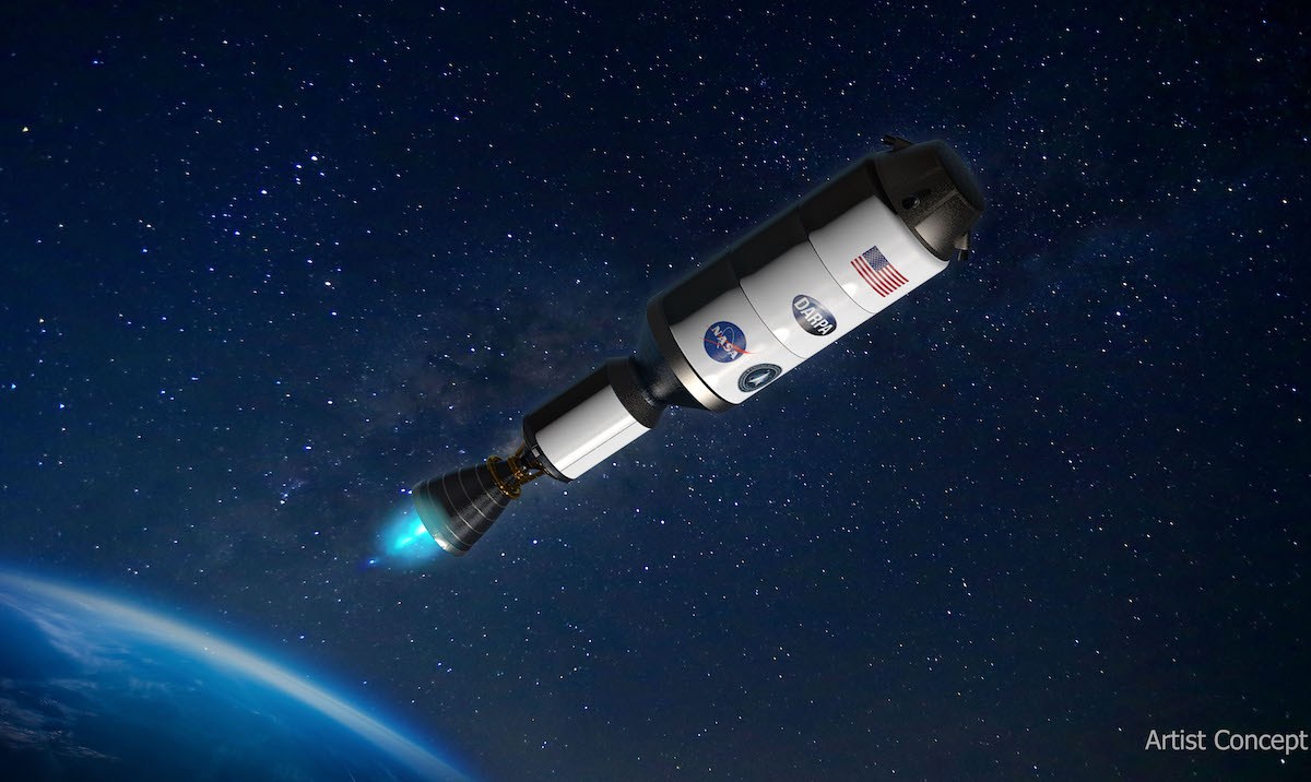 DRACO-NASA nuclear rocket