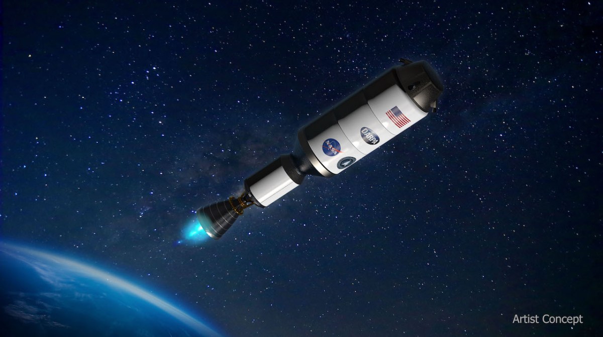 DRACO-NASA nuclear rocket