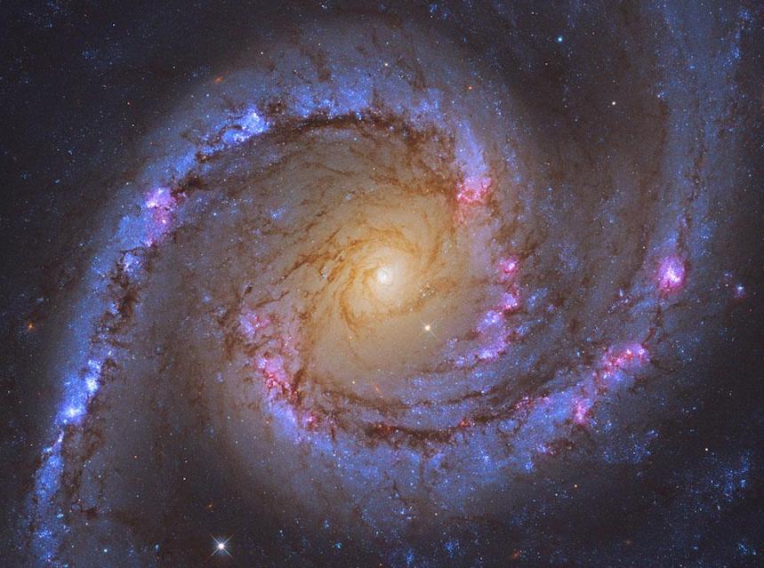 Using data from the James Webb Space Telescope’s first year of interstellar observation, an international team of researchers was able to serendipitously view an exploding supernova in a faraway spiral galaxy. Credit: NASA STSCI