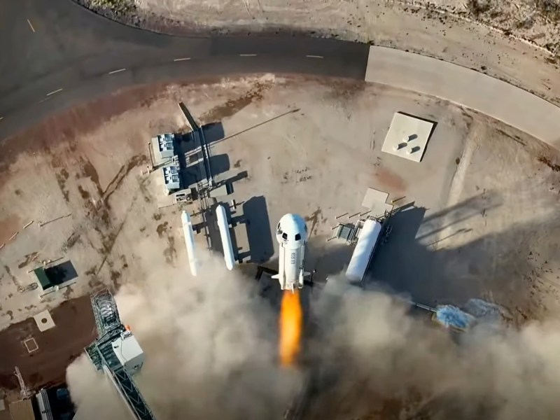 NS-32 liftoff