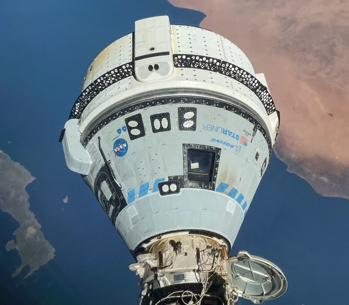 Starliner at ISS
