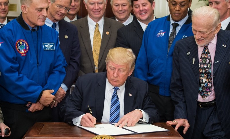 Trump NSC signing